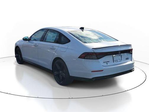 Platinum White Pearl 2026 Honda Accord Hybrid Sport-L