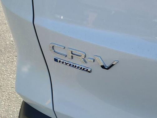 Platinum White 2023 Honda CR-V Hybrid Sport AWD