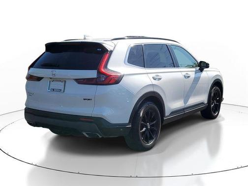 Platinum White 2023 Honda CR-V Hybrid Sport AWD
