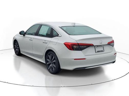 Platinum White Pearl 2024 Honda Civic EX