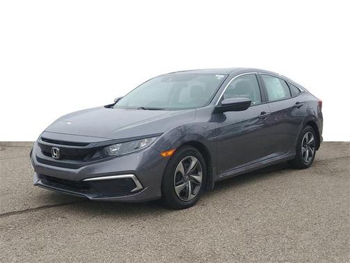 Modern Steel Metallic 2020 Honda Civic LX