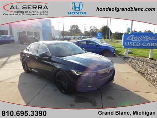 Crystal Black Pearl 2018 Honda Accord Sport
