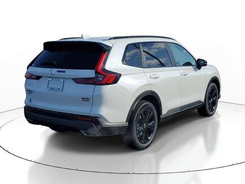 Platinum White Pearl 2026 Honda CR-V Hybrid Sport Touring AWD