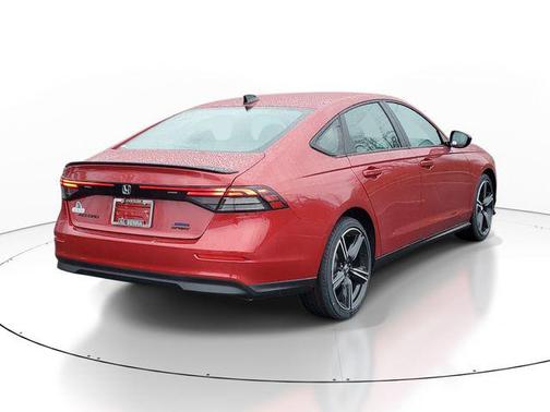 Radiant Red Metallic 2026 Honda Accord Hybrid Sport