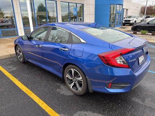 Aegean Blue Metallic 2016 Honda Civic Touring
