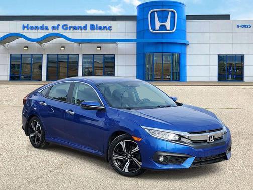 Aegean Blue Metallic 2016 Honda Civic Touring