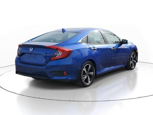 Aegean Blue Metallic 2016 Honda Civic Touring