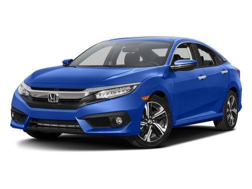 Aegean Blue Metallic 2016 Honda Civic Touring