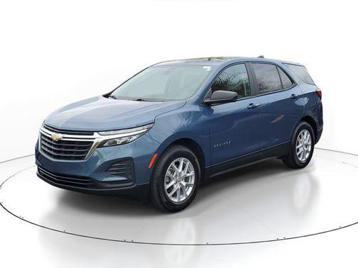 Lakeshore Blue Metallic 2024 Chevrolet Equinox LS