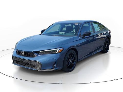 Blue Lagoon Pearl 2026 Honda Civic Hybrid Sport