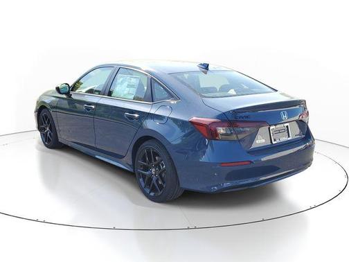 Blue Lagoon Pearl 2026 Honda Civic Hybrid Sport