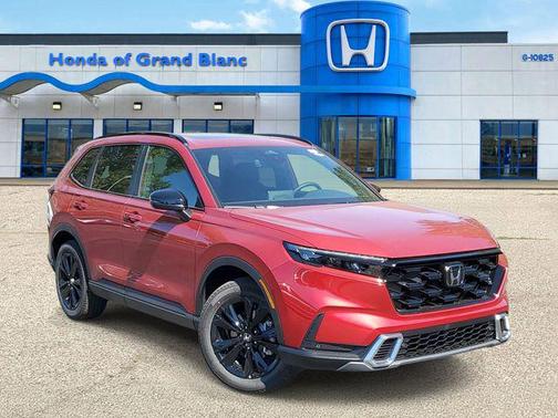 Radiant Red Metallic 2026 Honda CR-V Hybrid Sport Touring AWD