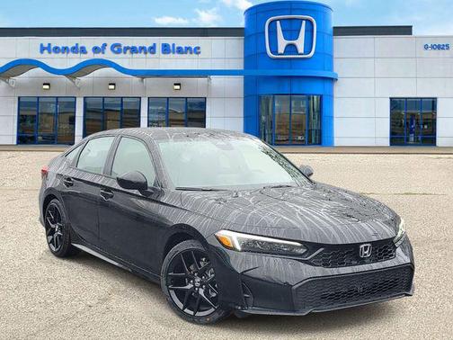 Crystal Black Pearl 2026 Honda Civic Sport