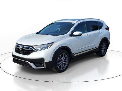 Platinum White 2022 Honda CR-V Touring