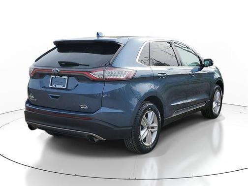 Blue Metallic 2018 Ford Edge SEL