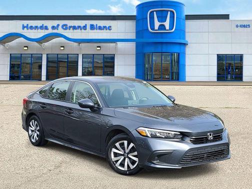 Meteorite Gray Metallic 2023 Honda Civic LX