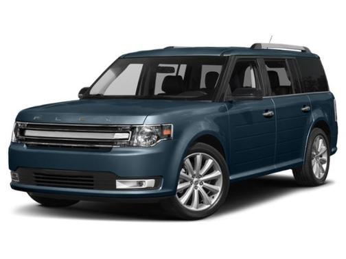 Blue 2019 Ford Flex SEL