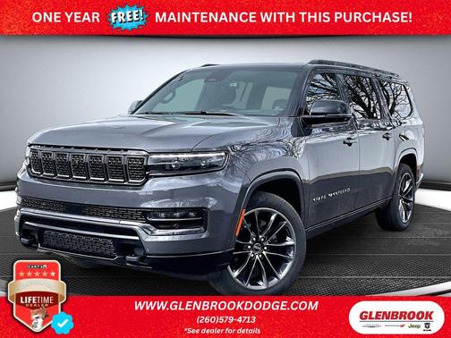 Baltic Gray Metallic Clearcoat 2024 Jeep Grand Wagoneer L Series II 4x4