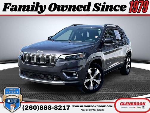 Granite Crystal Metallic Clearcoat 2019 Jeep Cherokee Limited