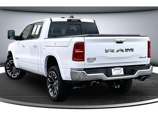 Bright White Clearcoat 2025 RAM 1500 Longhorn