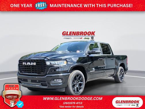 Diamond Black Crystal Pearlcoat 2026 RAM 1500 Laramie
