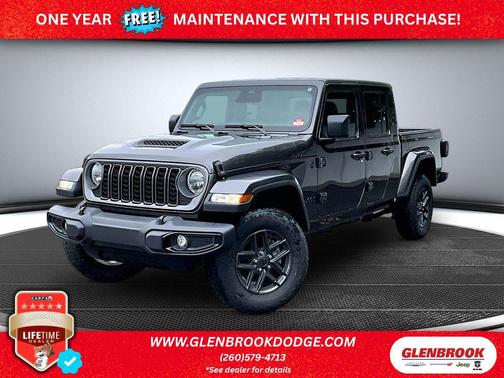 Granite Crystal Metallic Clear-Coat Exterior Paint 2026 Jeep Gladiator Sport S