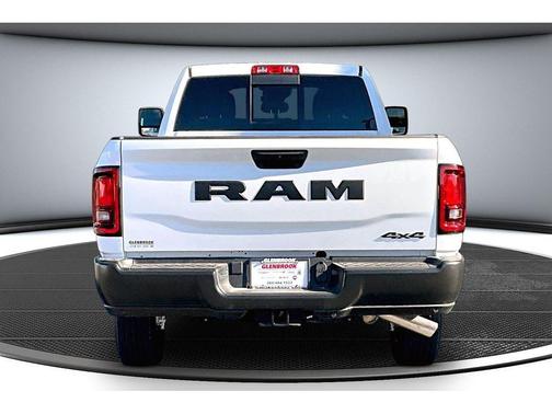 Bright White Clear-Coat Exterior Paint 2026 RAM 2500 Tradesman Crew Cab 4x4 8' Box