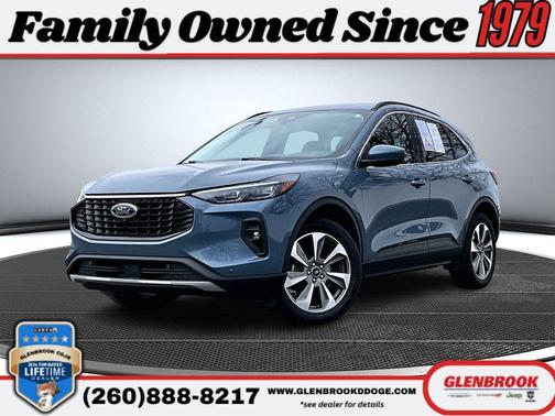 Vapour Blue Metallic 2024 Ford Escape Platinum