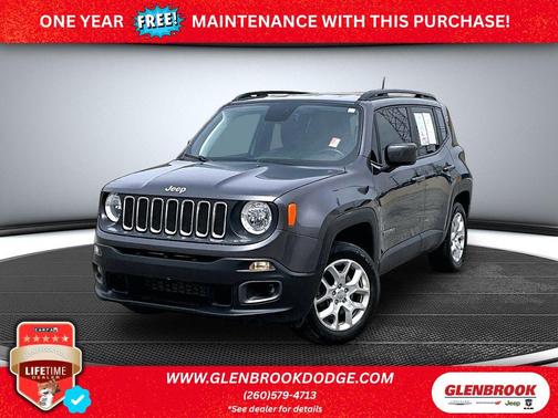 Granite Crystal Metallic Clearcoat 2018 Jeep Renegade Latitude