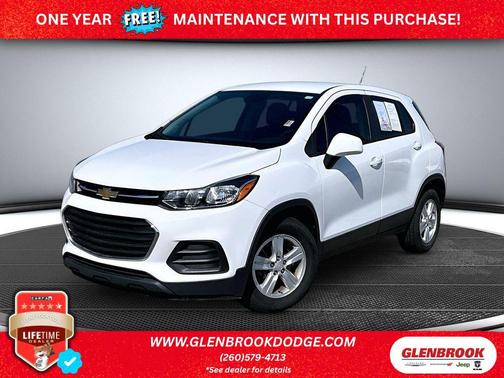 Summit White 2020 Chevrolet Trax LS