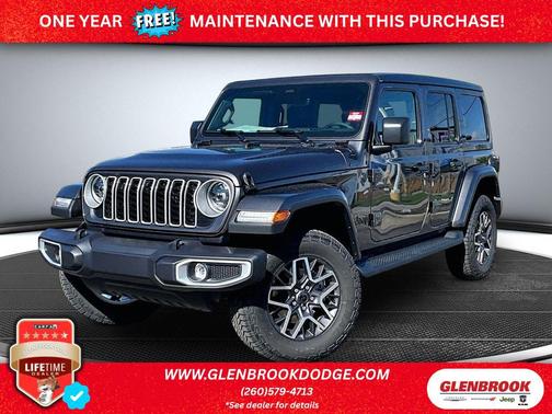 Granite Crystal Metallic Clearcoat 2026 Jeep Wrangler 4-Door Sahara 4x4