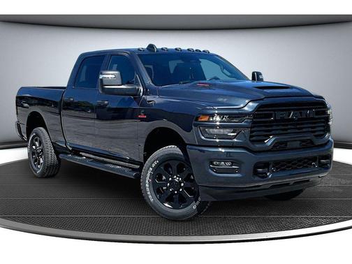 Forged Blue Metallic 2026 RAM 2500 Black Express Crew Cab 4x4 6'4' Box