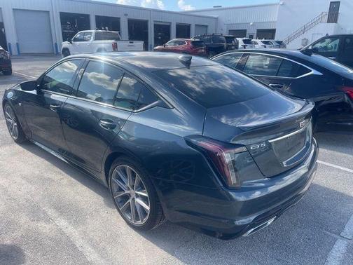 Shadow Metallic 2021 Cadillac CT5 Sport RWD