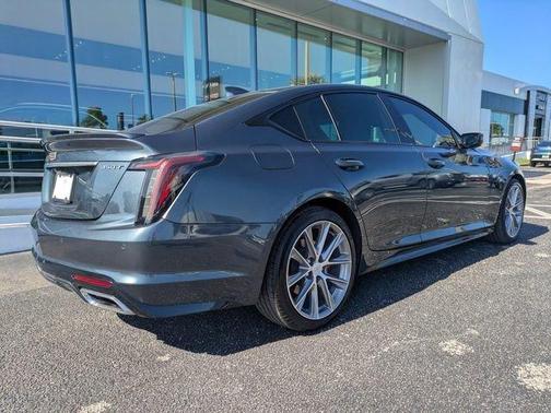 Shadow Metallic 2021 Cadillac CT5 Sport RWD