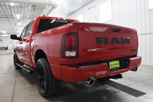 Flame Red Clearcoat 2018 RAM 1500 Sport
