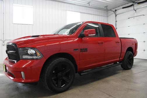 Flame Red Clearcoat 2018 RAM 1500 Sport