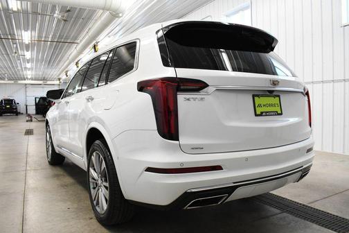 Crystal White 2023 Cadillac XT6 Premium Luxury AWD