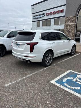 Crystal White 2023 Cadillac XT6 Premium Luxury AWD