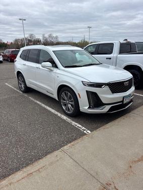 Crystal White 2023 Cadillac XT6 Premium Luxury AWD