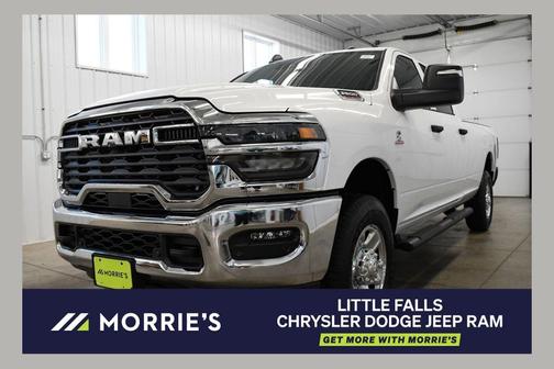 Bright White Clearcoat 2026 RAM 3500 Tradesman Crew Cab 4x4 8' Box