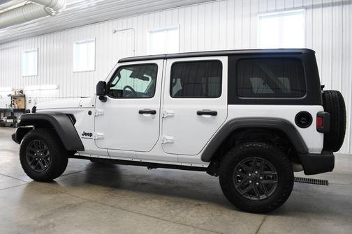 Bright White Clearcoat 2025 Jeep Wrangler Sport S