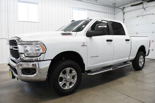 Bright White Clearcoat 2024 RAM 2500 Big Horn Crew Cab 4x4 6'4' Box