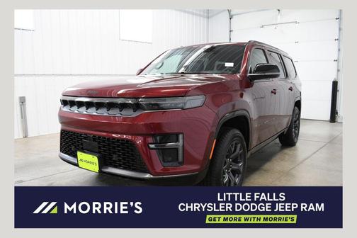 Velvet Red Pearlcoat 2026 Jeep Grand Wagoneer Limited Altitude 4x4