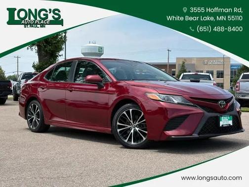 Ruby Flare Pearl 2018 Toyota Camry SE