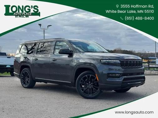 Baltic Gray Metallic Clearcoat 2024 Jeep Grand Wagoneer L Series II 4x4