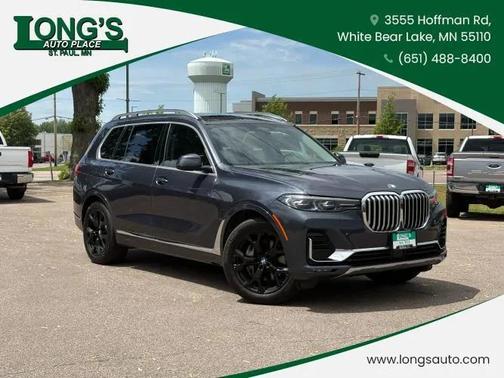 Gray 2020 BMW X7 xDrive40i