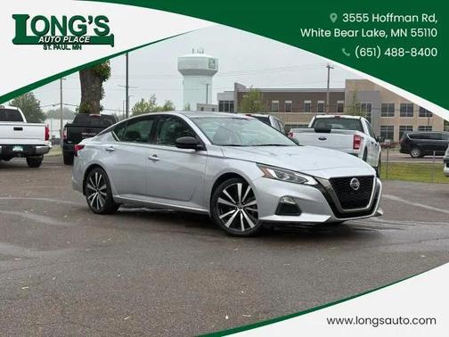 Brilliant Silver Metallic 2021 Nissan Altima SR FWD