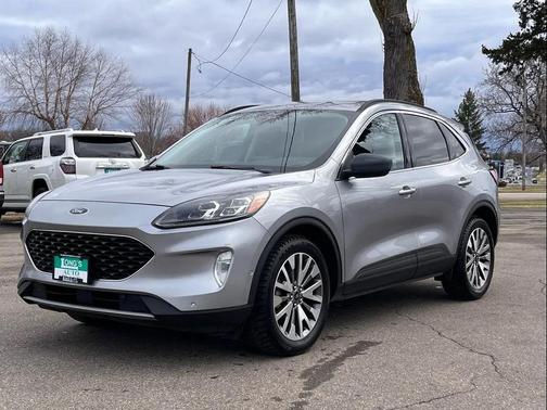 Iconic Silver Metallic 2021 Ford Escape Titanium