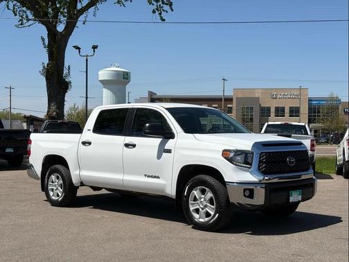 Super White 2020 Toyota Tundra SR5