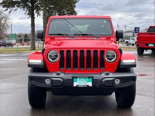 Red 2022 Jeep Wrangler Unlimited Sahara